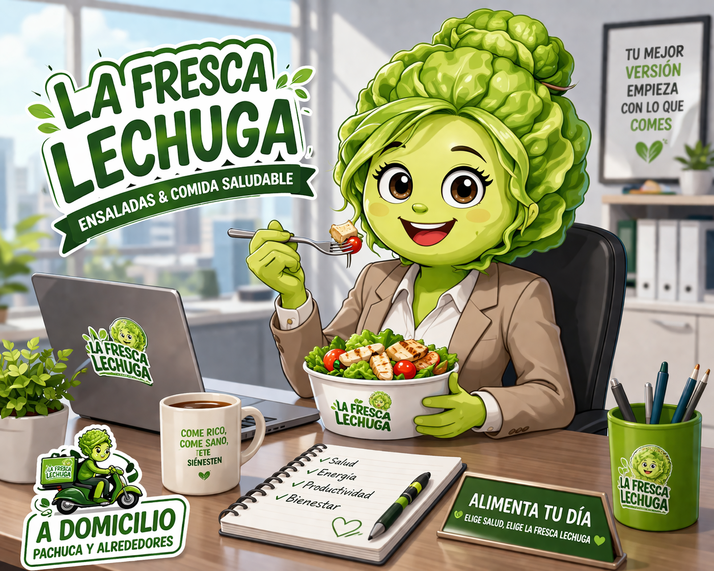Desayuno oficina Pachuca